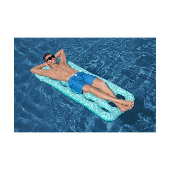 Bestway H2O GO Comfort Plush Inflatable Floating Pool Mat Ages 12 New in Box - Picture 4 of 6